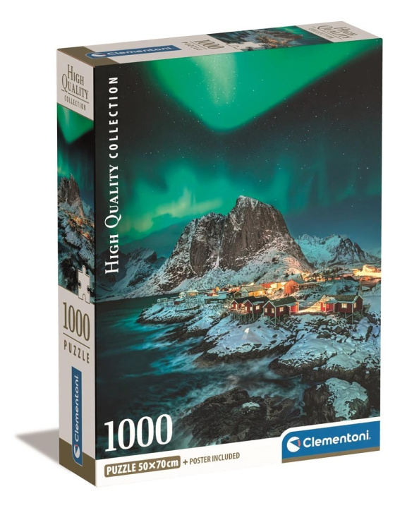 Clementoni 1000 stk CB Højkvalitets kollektion Lofoten Islands i gruppen LEGETØJ, BØRN & BABY / Legetøj / Puslespil hos TP E-commerce Nordic AB (C81959)