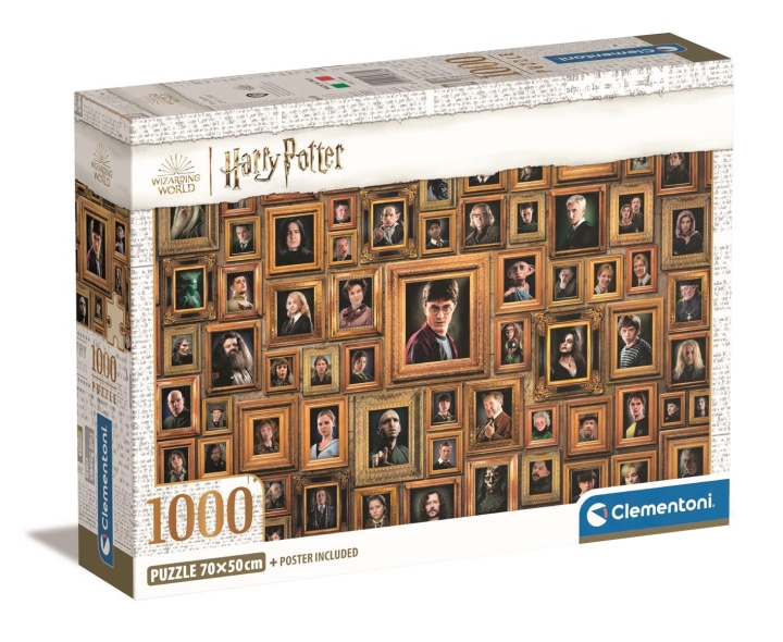 Clementoni 1000 brikker CB Impossible Puzzle Harry Potter i gruppen LEGETØJ, BØRN & BABY / Legetøj / Puslespil hos TP E-commerce Nordic AB (C81966)