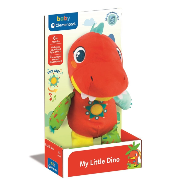 Clementoni Plys Baby T-Rex i gruppen LEGETØJ, BØRN & BABY / Babyleg (0-3 år) / Tøjdyr hos TP E-commerce Nordic AB (C81980)