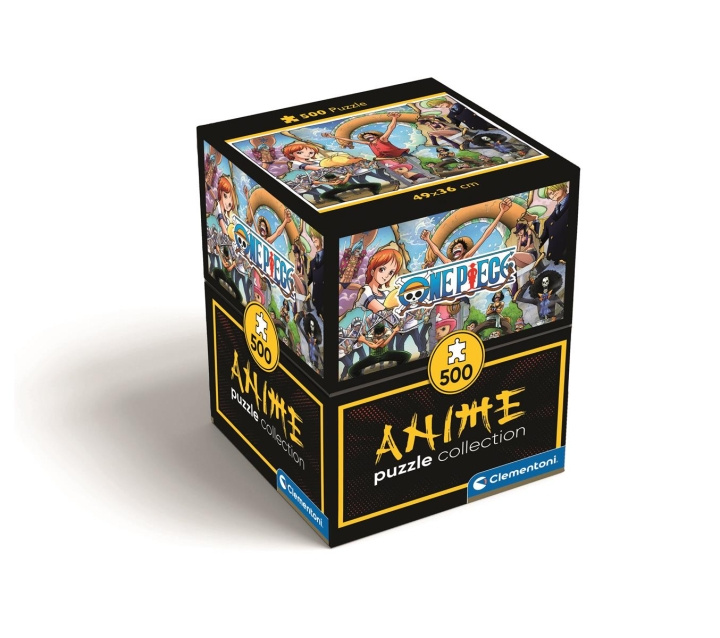 Clementoni 500 stk Anime Cube One Piece i gruppen LEGETØJ, BØRN & BABY / Legetøj / børns puslespil hos TP E-commerce Nordic AB (C81993)