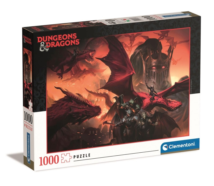 Clementoni 1000 stk. samling af høj kvalitet Dungeons & Dragons i gruppen LEGETØJ, BØRN & BABY / Legetøj / Puslespil hos TP E-commerce Nordic AB (C81999)