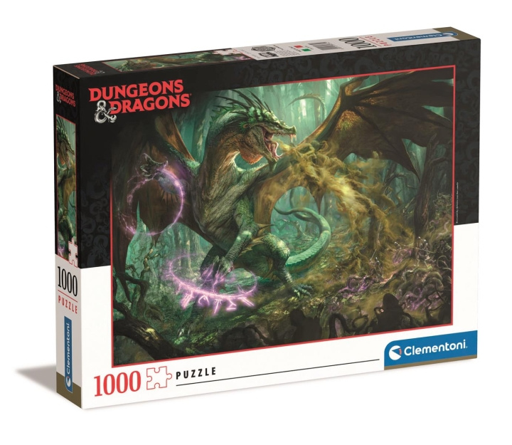 Clementoni 1000 stk. samling af høj kvalitet Dungeons & Dragons 3 i gruppen LEGETØJ, BØRN & BABY / Legetøj / Puslespil hos TP E-commerce Nordic AB (C82001)