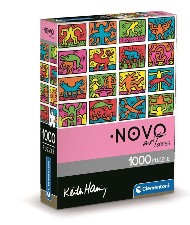 Clementoni 1000 stk CB Collection Keith Haring 2 af høj kvalitet i gruppen LEGETØJ, BØRN & BABY / Legetøj / Puslespil hos TP E-commerce Nordic AB (C82007)