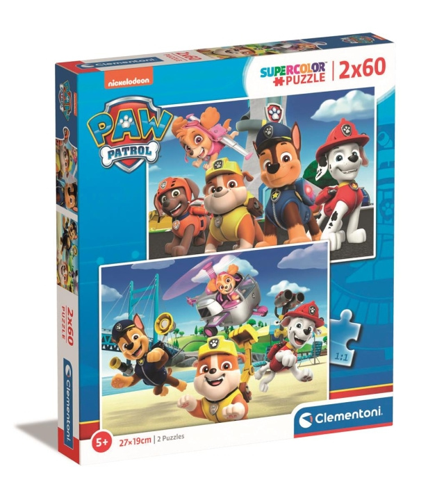 Clementoni 2x60 brikker Puslespil Kids Special Collection Paw Patrol i gruppen LEGETØJ, BØRN & BABY / Legetøj / Puslespil hos TP E-commerce Nordic AB (C82018)