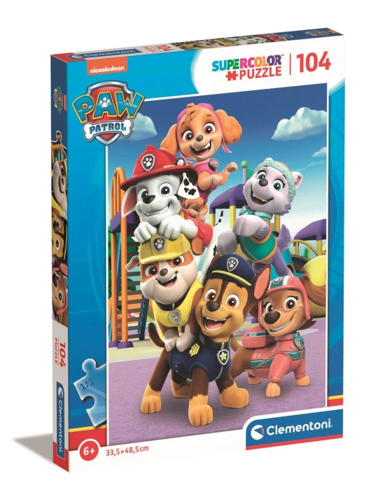 Clementoni 104 brikker Puslespil Børn Paw Patrol 2 i gruppen LEGETØJ, BØRN & BABY / Legetøj / Puslespil hos TP E-commerce Nordic AB (C82023)