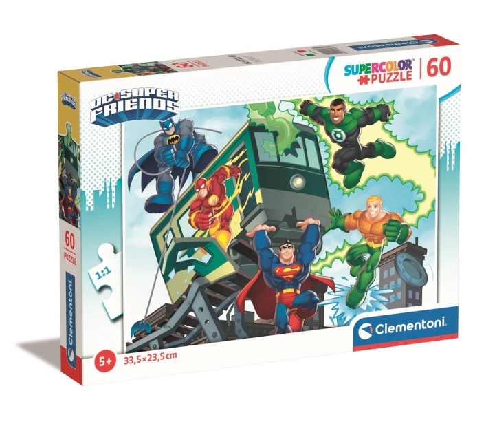 Clementoni 60 brikker Puslespil Børn DC Comics i gruppen LEGETØJ, BØRN & BABY / Legetøj / børns puslespil hos TP E-commerce Nordic AB (C82061)