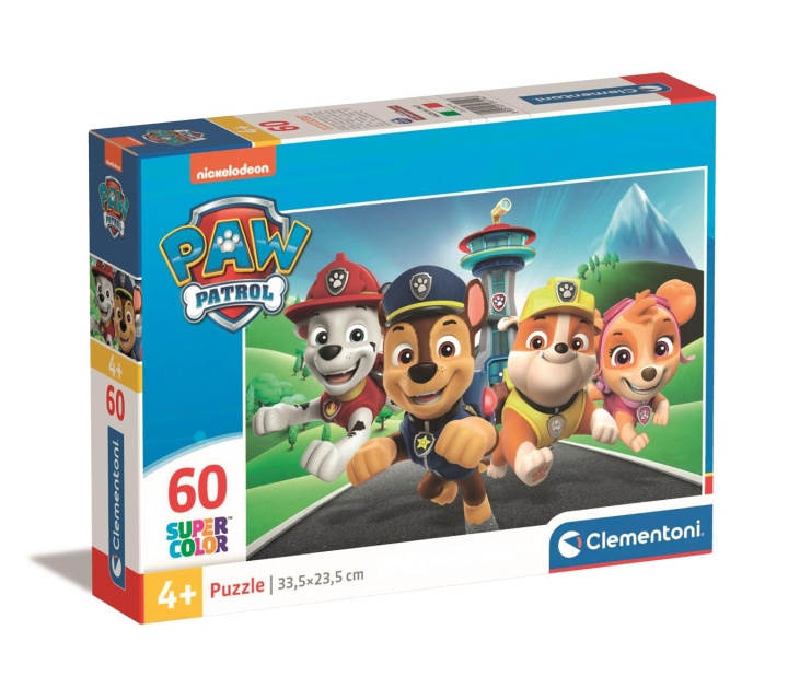 Clementoni 60 brikker Puslespil Børn Paw Patrol i gruppen LEGETØJ, BØRN & BABY / Legetøj / børns puslespil hos TP E-commerce Nordic AB (C82062)