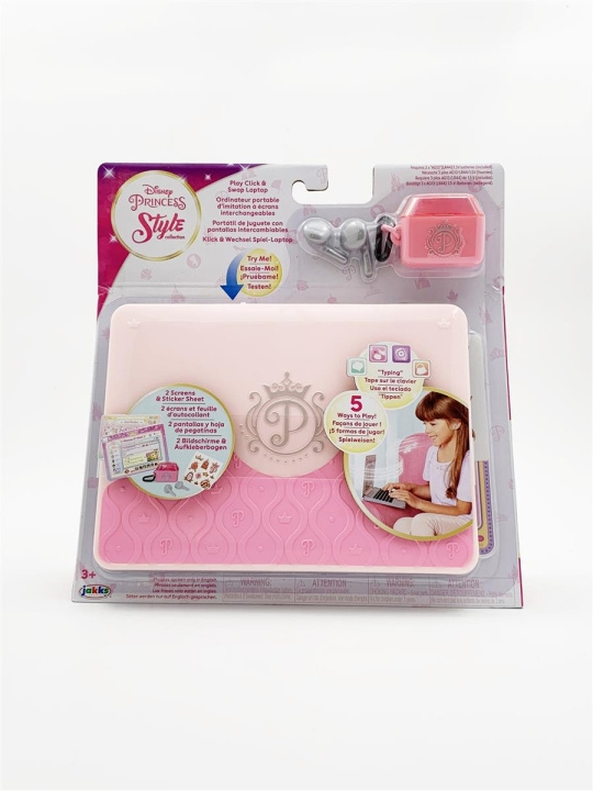 JAKKS Pacific Disney Princess Style Collection Play Laptop i gruppen LEGETØJ, BØRN & BABY / Legetøj / Køkken legesager hos TP E-commerce Nordic AB (C82069)