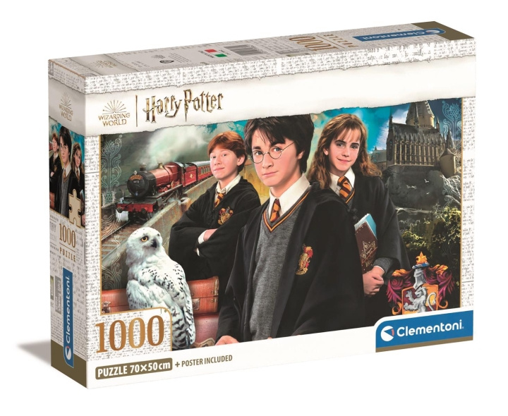 Clementoni 1000 stk CB Collection Harry Potter Trio af høj kvalitet i gruppen LEGETØJ, BØRN & BABY / Legetøj / Puslespil hos TP E-commerce Nordic AB (C82095)