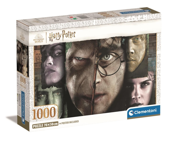 Clementoni 1000 stk CB Collection Harry Potter Face af høj kvalitet i gruppen LEGETØJ, BØRN & BABY / Legetøj / Puslespil hos TP E-commerce Nordic AB (C82096)