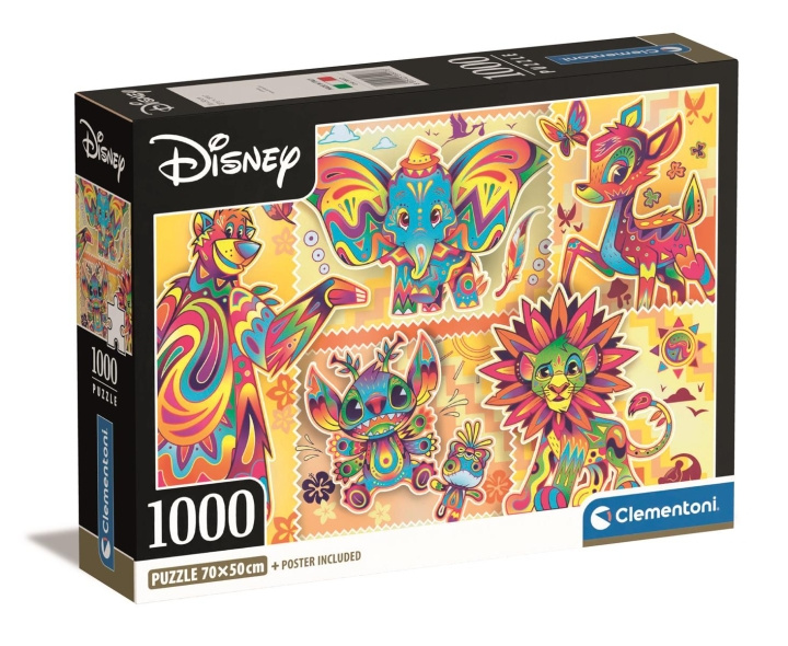 Clementoni 1000 stk CB Collection Disney Classics af høj kvalitet i gruppen LEGETØJ, BØRN & BABY / Legetøj / Puslespil hos TP E-commerce Nordic AB (C82097)