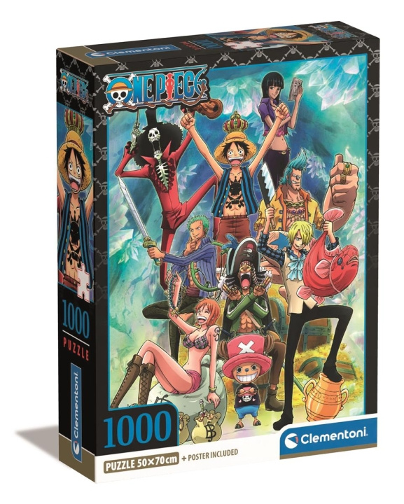 Clementoni 1000 stk CB Collection One Piece 1 af høj kvalitet i gruppen LEGETØJ, BØRN & BABY / Legetøj / Puslespil hos TP E-commerce Nordic AB (C82099)