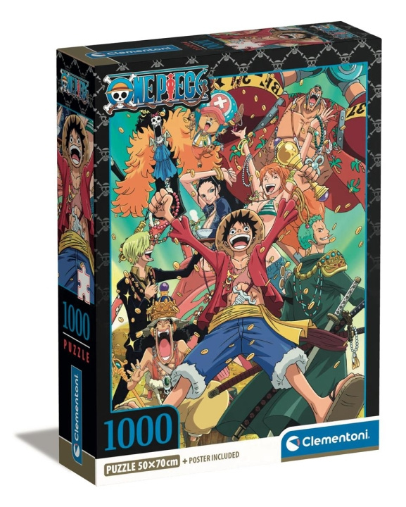 Clementoni 1000 stk CB Collection One Piece 2 af høj kvalitet i gruppen LEGETØJ, BØRN & BABY / Legetøj / børns puslespil hos TP E-commerce Nordic AB (C82100)