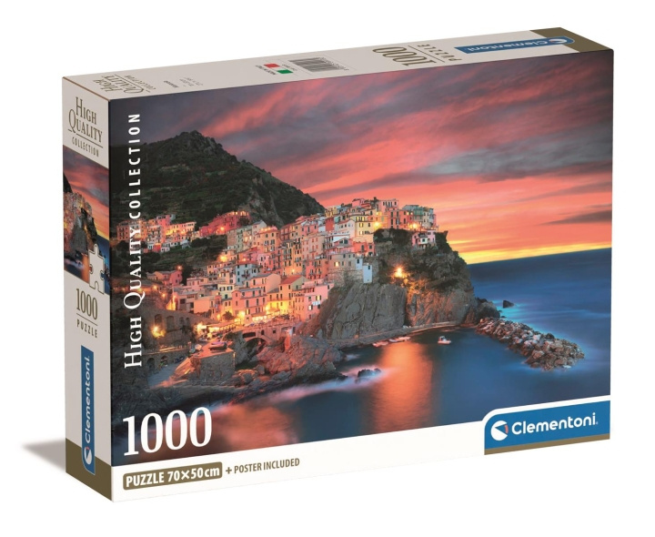 Clementoni 1000 stk CB Collection Manarola af høj kvalitet i gruppen LEGETØJ, BØRN & BABY / Legetøj / Puslespil hos TP E-commerce Nordic AB (C82109)