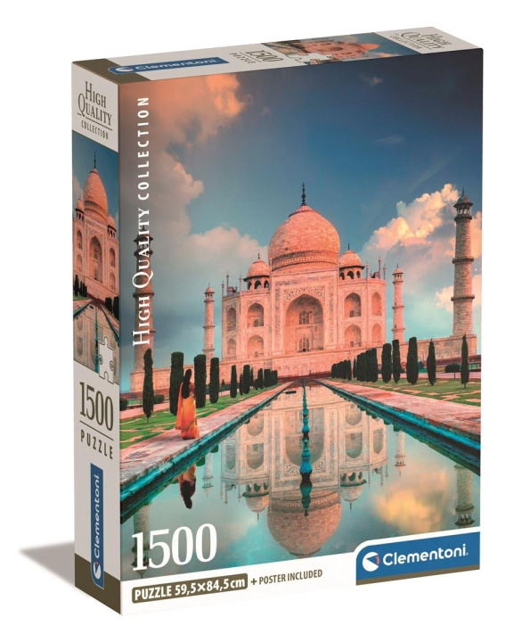 Clementoni 1500 stk CB Collection Taj Mahal i høj kvalitet i gruppen LEGETØJ, BØRN & BABY / Legetøj / Puslespil hos TP E-commerce Nordic AB (C82131)