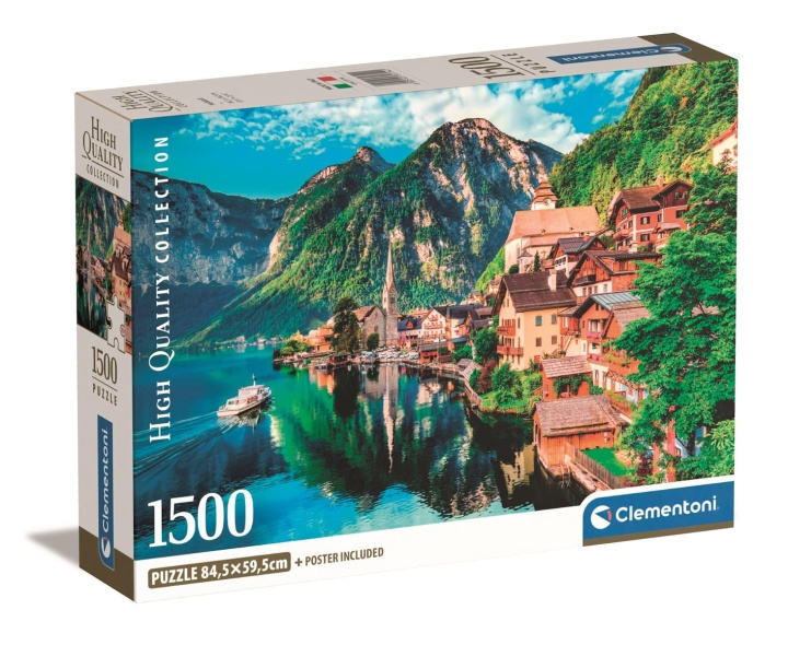 Clementoni 1500 stk CB Collection Hallstatt af høj kvalitet i gruppen LEGETØJ, BØRN & BABY / Legetøj / Puslespil hos TP E-commerce Nordic AB (C82133)