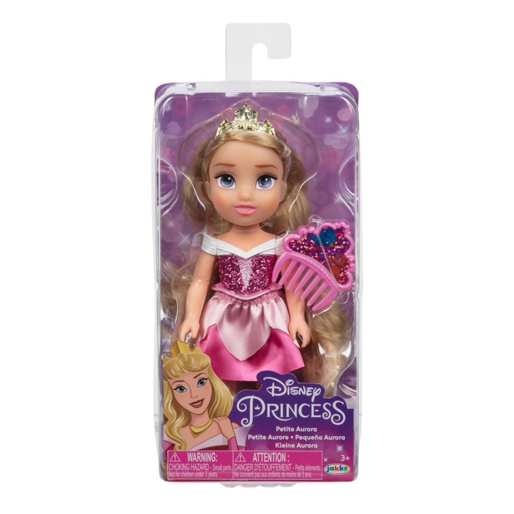 JAKKS Pacific Disney Princess 6 tommer Petite Doll med kam Aurora i gruppen LEGETØJ, BØRN & BABY / Legetøj / Docks og tilbehør hos TP E-commerce Nordic AB (C82137)