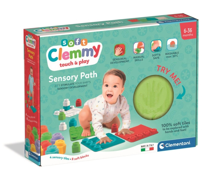 Clementoni Blød Clemmy-sansemåtte i gruppen LEGETØJ, BØRN & BABY / Babyleg (0-3 år) / Aktivitetslegetøj hos TP E-commerce Nordic AB (C82161)