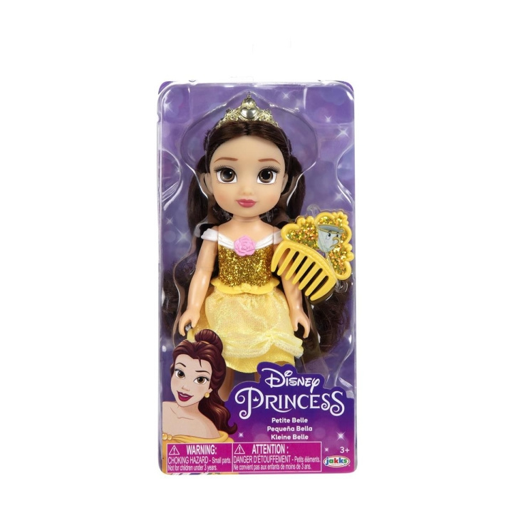 JAKKS Pacific Disney Princess 6 Inch Petite Doll med kam Belle i gruppen LEGETØJ, BØRN & BABY / Legetøj / Docks og tilbehør hos TP E-commerce Nordic AB (C82166)