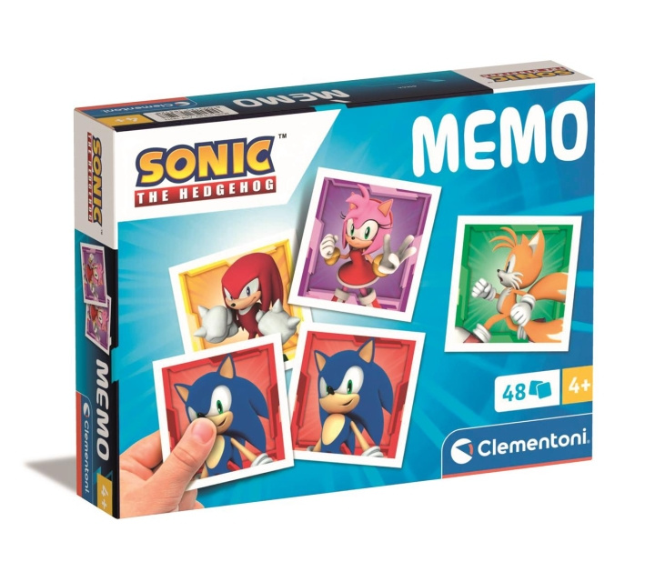 Clementoni Memo Sonic pindsvinet i gruppen LEGETØJ, BØRN & BABY / Legetøj / Brætspil / Spil til børn hos TP E-commerce Nordic AB (C82168)