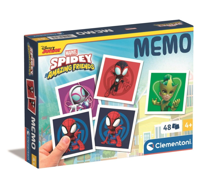 Clementoni Memo Spidey og hans fantastiske venner i gruppen LEGETØJ, BØRN & BABY / Legetøj / Brætspil / Spil til børn hos TP E-commerce Nordic AB (C82179)