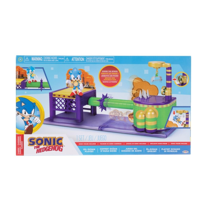 JAKKS Pacific Sonic the Hedgehog 2,5 tommer legesæt Oil Ocean i gruppen LEGETØJ, BØRN & BABY / Legetøj / Legetøj hos TP E-commerce Nordic AB (C82189)