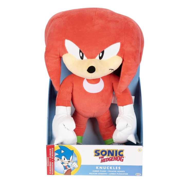 JAKKS Pacific Sonic the Hedgehog Plush 18 tommer Jumbo Knuckles i gruppen LEGETØJ, BØRN & BABY / Babyleg (0-3 år) / Tøjdyr hos TP E-commerce Nordic AB (C82190)