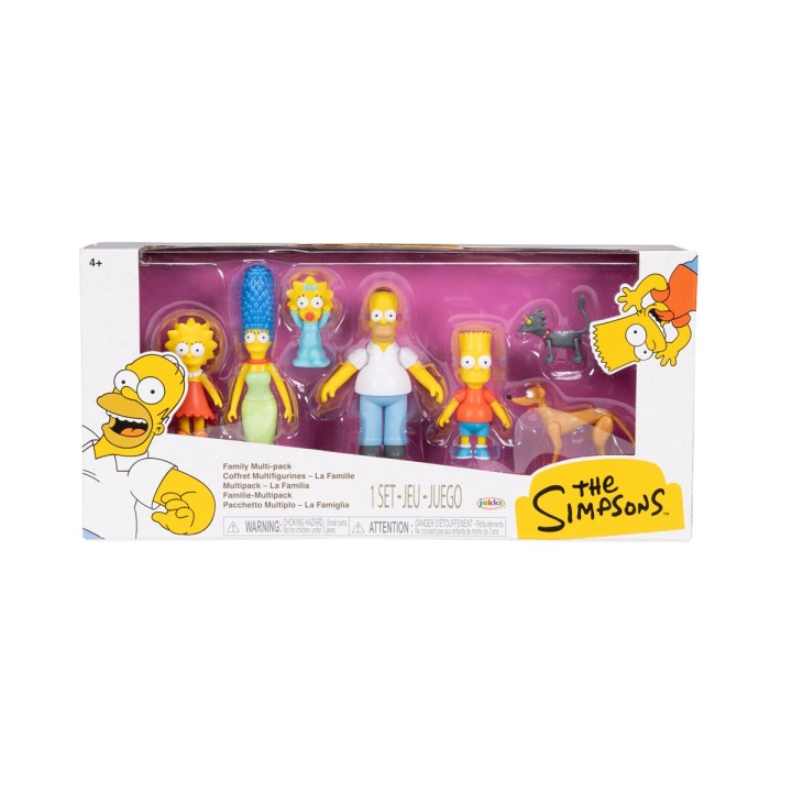 JAKKS Pacific The Simpsons 2,5 tommer figur multipack i gruppen LEGETØJ, BØRN & BABY / Legetøj / Figurer & miniaturer hos TP E-commerce Nordic AB (C82192)