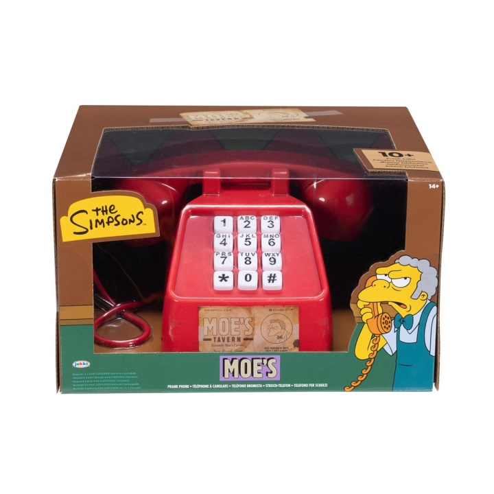 JAKKS Pacific The Simpsons Feature Moe\'s Tavern Prank Phone i gruppen LEGETØJ, BØRN & BABY / Legetøj / Legetøj hos TP E-commerce Nordic AB (C82194)