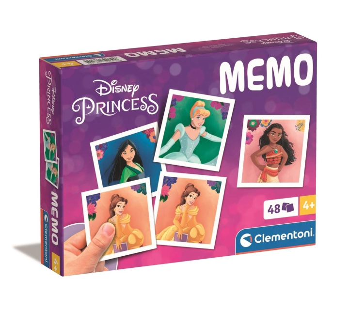 Clementoni Memo Disney Prinsesse i gruppen LEGETØJ, BØRN & BABY / Legetøj / Brætspil / Spil til børn hos TP E-commerce Nordic AB (C82208)