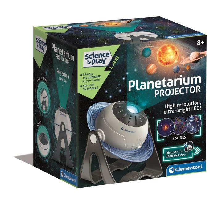 Clementoni Planetarium-projektor i gruppen LEGETØJ, BØRN & BABY / Børneværelse / Belysning til børn / Bordlamper hos TP E-commerce Nordic AB (C82223)