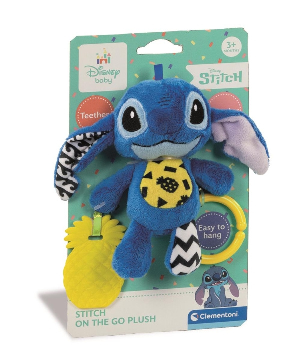 Clementoni Disney Baby Stitch blød rangle Stitch i gruppen LEGETØJ, BØRN & BABY / Babyleg (0-3 år) / Aktivitetslegetøj hos TP E-commerce Nordic AB (C82234)