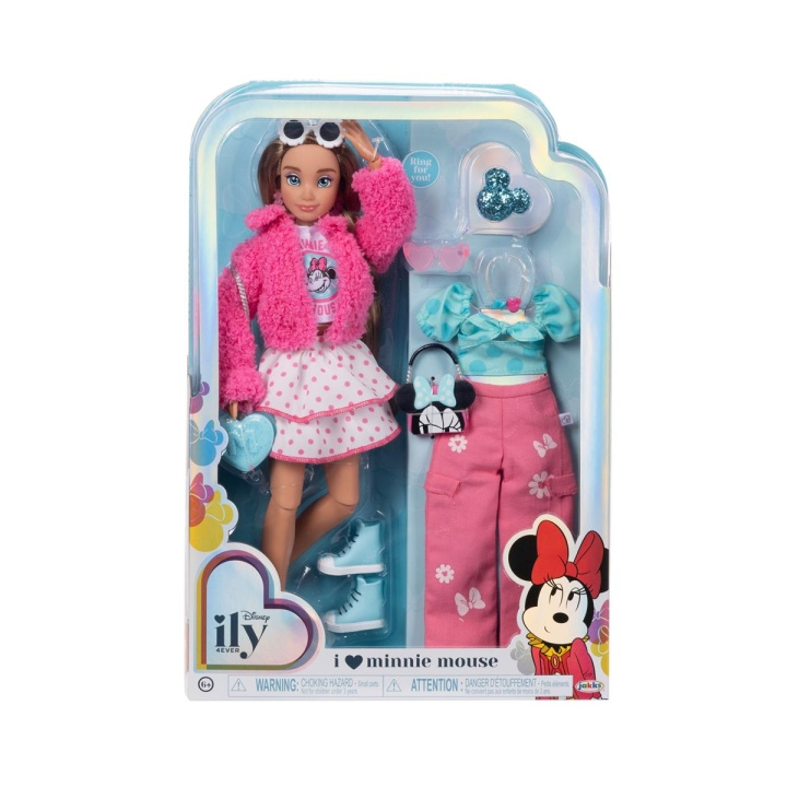 JAKKS Pacific Disney ily 4EVER Fashion Doll med ekstra mode inspireret af Minnie i gruppen LEGETØJ, BØRN & BABY / Legetøj / Docks og tilbehør hos TP E-commerce Nordic AB (C82237)