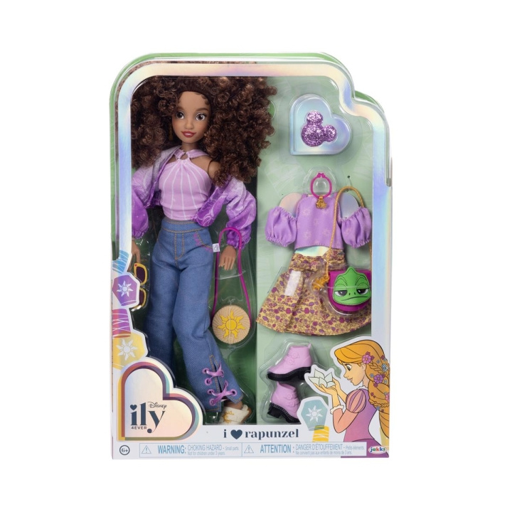 JAKKS Pacific Disney ily 4EVER Fashion Doll med ekstra mode inspireret af Rapunzel i gruppen LEGETØJ, BØRN & BABY / Legetøj / Docks og tilbehør hos TP E-commerce Nordic AB (C82238)