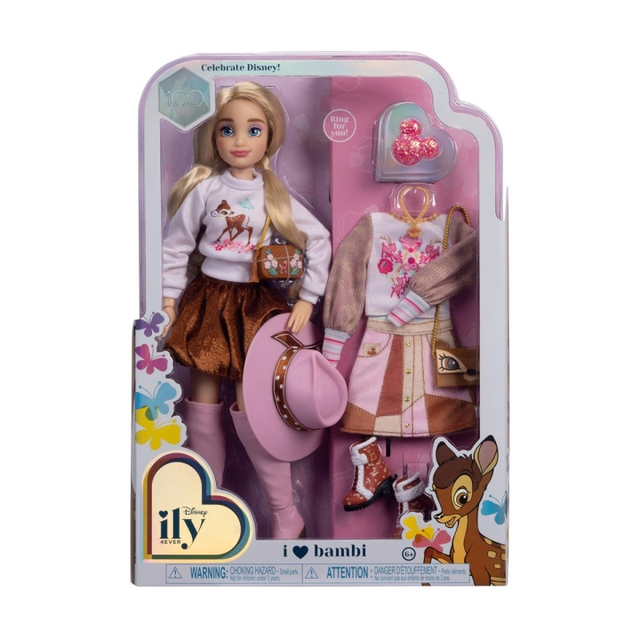 JAKKS Pacific Disney ily 4EVER Fashion Doll med ekstra tøj inspireret af Bambi i gruppen LEGETØJ, BØRN & BABY / Legetøj / Docks og tilbehør hos TP E-commerce Nordic AB (C82241)