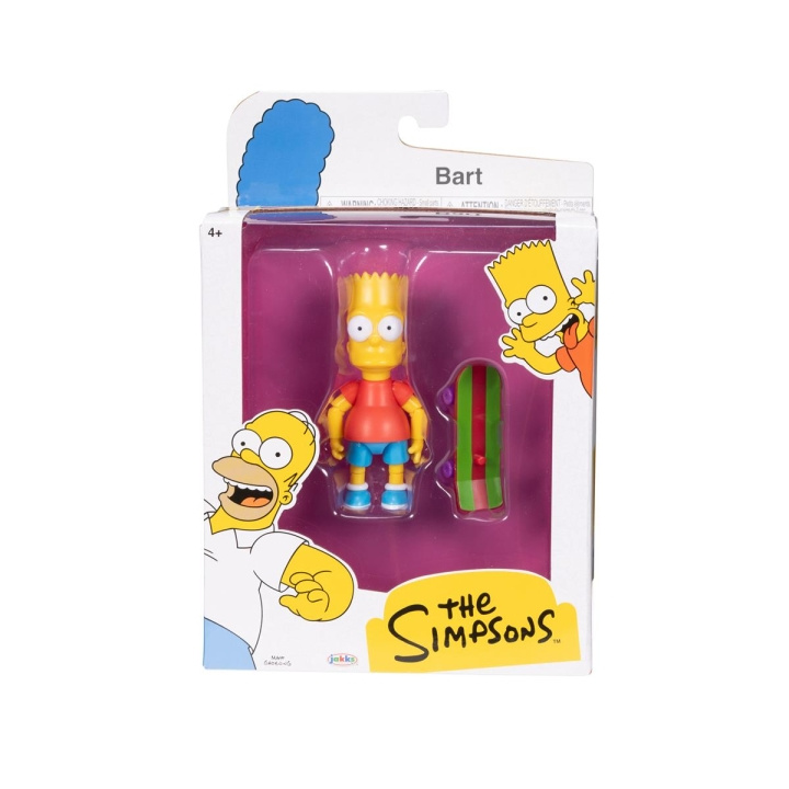 JAKKS Pacific The Simpsons 5 tommer figur Bart i gruppen LEGETØJ, BØRN & BABY / Legetøj / Figurer, miniaturer og tilbehør hos TP E-commerce Nordic AB (C82244)