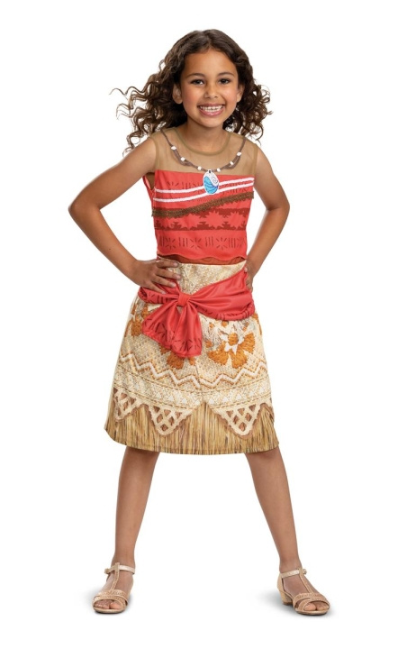 JAKKS Pacific Disguise Disney Princess Kostume Classic Vaiana M (7-8) i gruppen LEGETØJ, BØRN & BABY / Legetøj / Udklædning hos TP E-commerce Nordic AB (C82257)