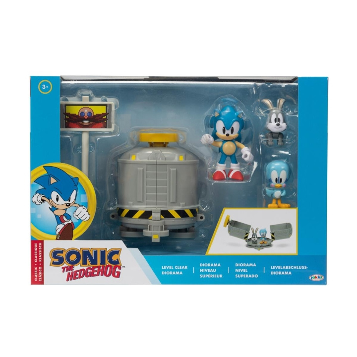 JAKKS Pacific Sonic the Hedgehog 2.5 Inch Diorama Set Level Clear i gruppen LEGETØJ, BØRN & BABY / Legetøj / Figurer & miniaturer hos TP E-commerce Nordic AB (C82298)