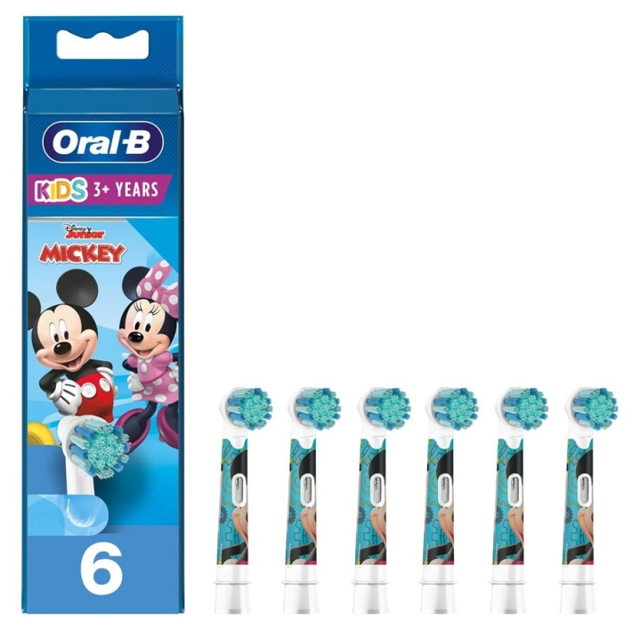 Oral B Kids Mickey udskiftningshoveder 2+2+2ct i gruppen SKØNHED & HELSE / Oral pleje / Tilbehør til elektriske tandbørster hos TP E-commerce Nordic AB (C82437)