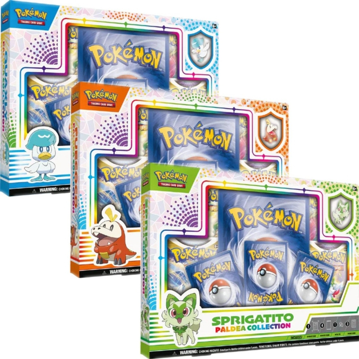 Pokémon Poke Box Preview Paldea Coll assorteret (POK85211) i gruppen LEGETØJ, BØRN & BABY / Legetøj / Legetøj hos TP E-commerce Nordic AB (C82445)