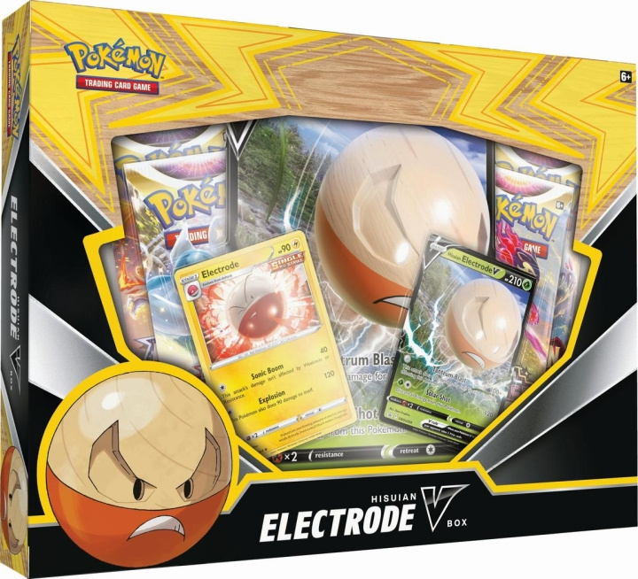 Pokémon Poke Box V Hisuian Electrode (POK85121) i gruppen LEGETØJ, BØRN & BABY / Legetøj / Legetøj hos TP E-commerce Nordic AB (C82446)