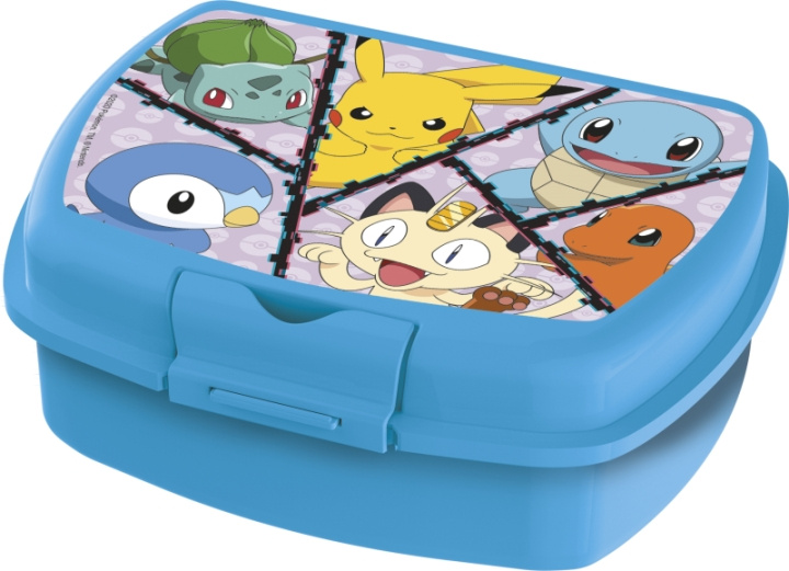 Pokémon Pokémon Stor - Sandwichboks - (088808734-08038) i gruppen LEGETØJ, BØRN & BABY / Mad & Drikke / Børnebestik og tallerkener hos TP E-commerce Nordic AB (C82450)