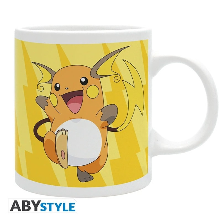 Abysse POKEMON - Krus - 320 ml - Pikachu Evolve i gruppen SPORT, FRITID & HOBBY / Sjove gadgets / Krus hos TP E-commerce Nordic AB (C82503)