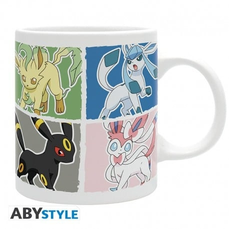 Abysse POKEMON - Krus - 320 ml - Evoli Evolutions i gruppen SPORT, FRITID & HOBBY / Sjove gadgets / Krus hos TP E-commerce Nordic AB (C82506)