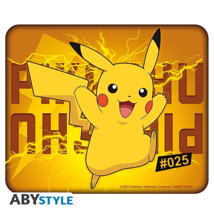 Abysse POKEMON - Fleksibel musemåtte - Pikachu i gruppen COMPUTERTILBEHØR / GAMING / Musemåtter hos TP E-commerce Nordic AB (C82528)