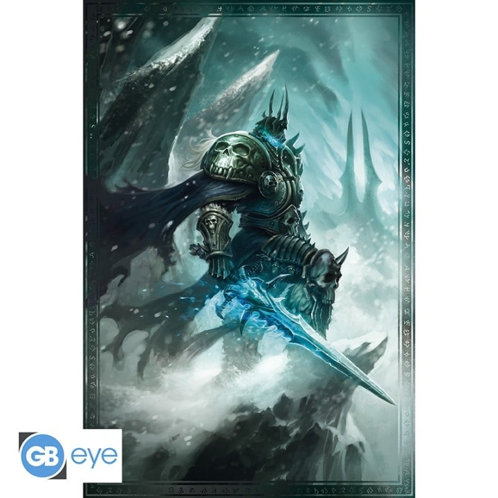 Abysse WORLD OF WARCRAFT - Plakat Maxi 91,5x61 - Lich-kongen i gruppen SPORT, FRITID & HOBBY / Sjove gadgets / Sjove gadgets hos TP E-commerce Nordic AB (C82538)