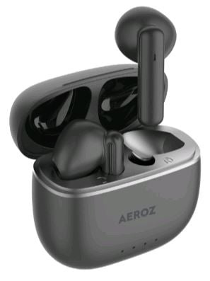 AEROZ TWS-1000 BLACK - Ægte trådløse øretelefoner i gruppen HJEMMEELEKTRONIK / Lyd & billede / Hovedtelefoner & Tilbehør / Hovedtelefoner hos TP E-commerce Nordic AB (C82539)