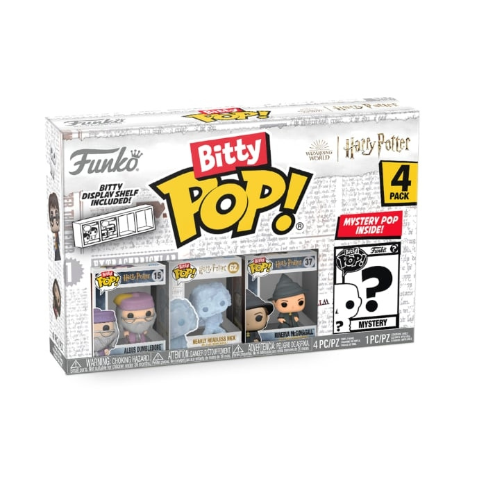 Funko Pop! - Bitty POP 4PK Harry Potter - Serie 3 (71317) i gruppen LEGETØJ, BØRN & BABY / Legetøj / Figurer & miniaturer hos TP E-commerce Nordic AB (C82561)