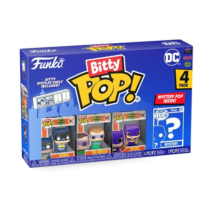 Funko Pop! - Bitty POP 4PK DC - Serie 4 (71314) i gruppen LEGETØJ, BØRN & BABY / Legetøj / Figurer & miniaturer hos TP E-commerce Nordic AB (C82562)