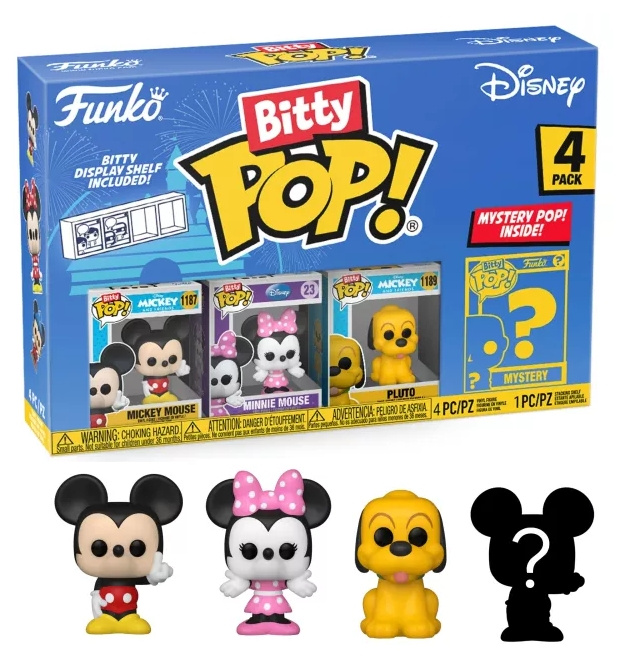 Funko Pop! - Bitty POP 4PK Disney Mickey (71319) i gruppen LEGETØJ, BØRN & BABY / Legetøj / Figurer & miniaturer hos TP E-commerce Nordic AB (C82564)